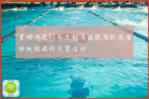 重磅消息F1车王舒马赫脱离卧床借助轮椅进行日常活动